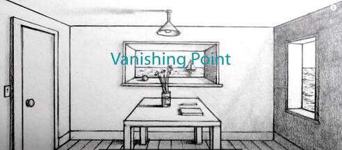 How to Draw a Room in 1-Point Perspective for Beginners 